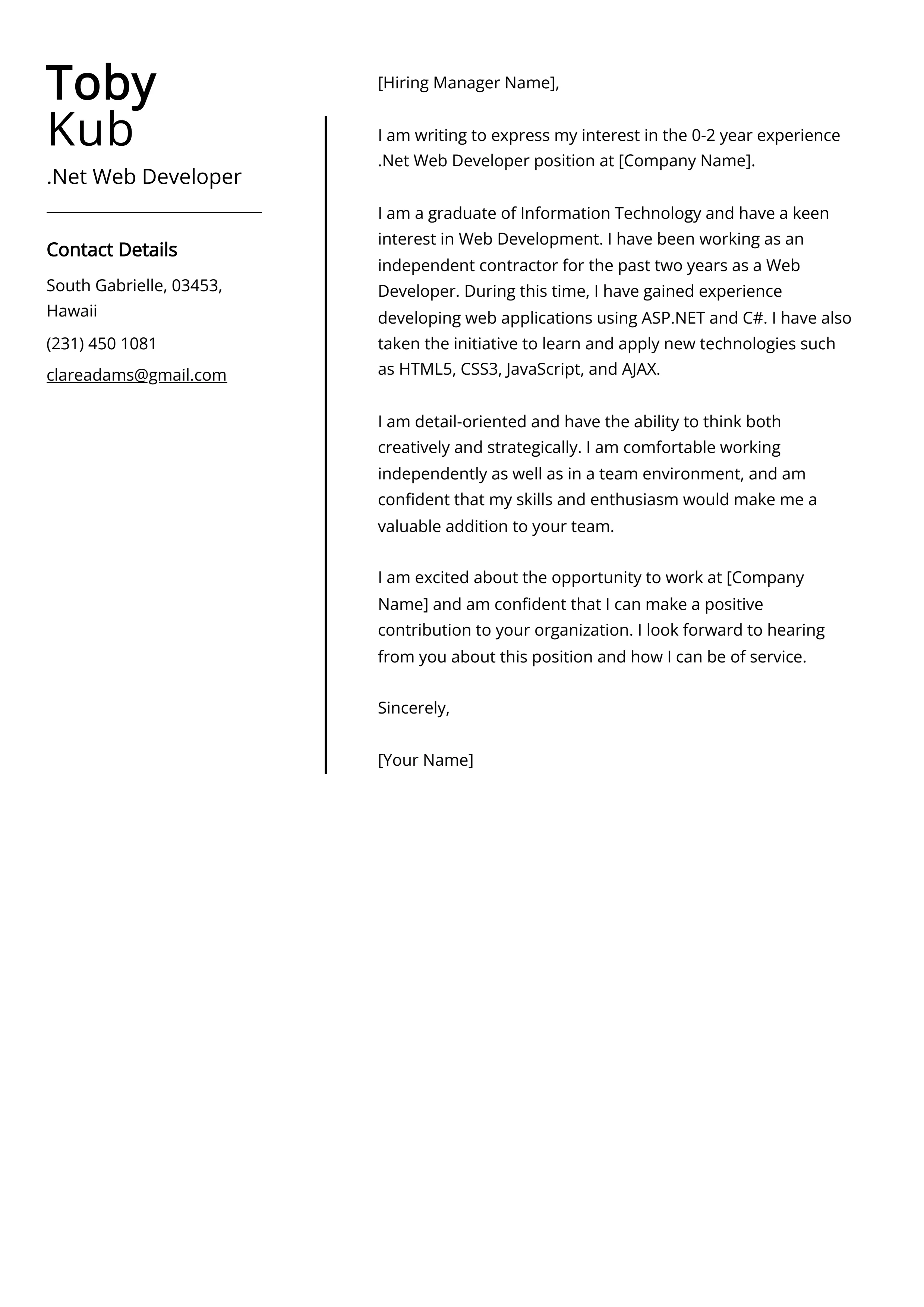38043 cover letter net developer 4