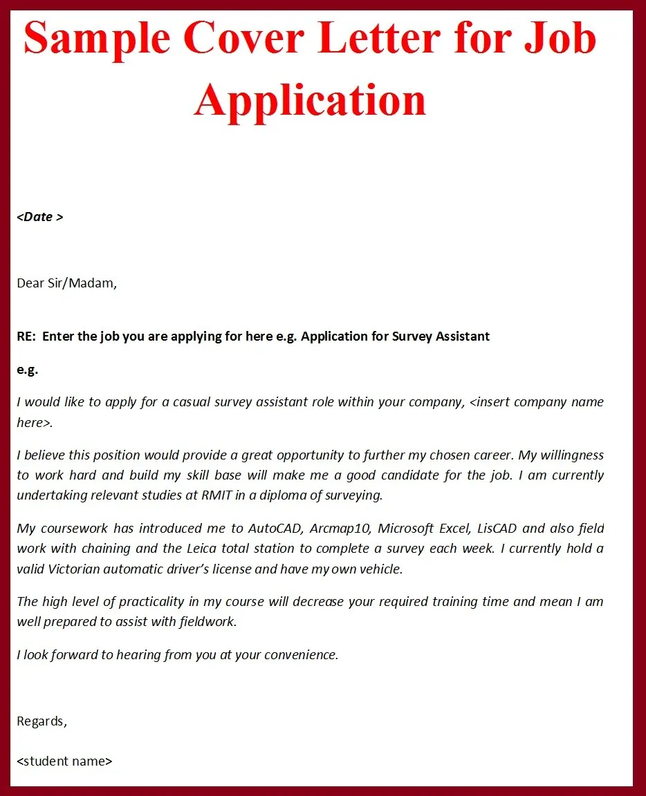 38045 cover letter formatting