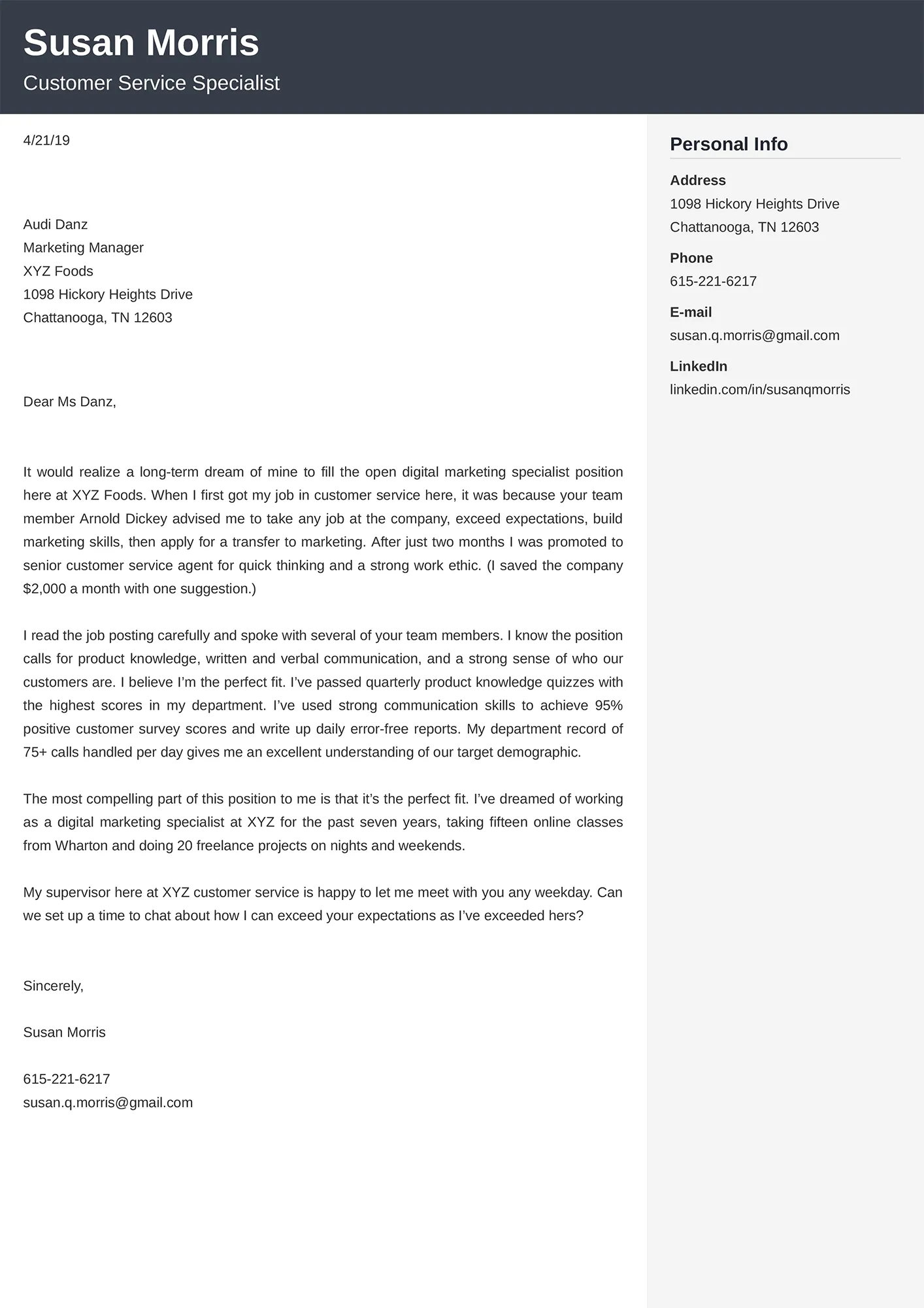 38045 cover letter tips