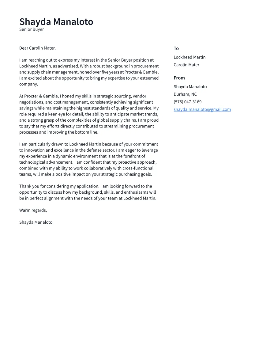 38058 cover letter buyer contact